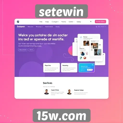 Avaliação da interface do site Setewin